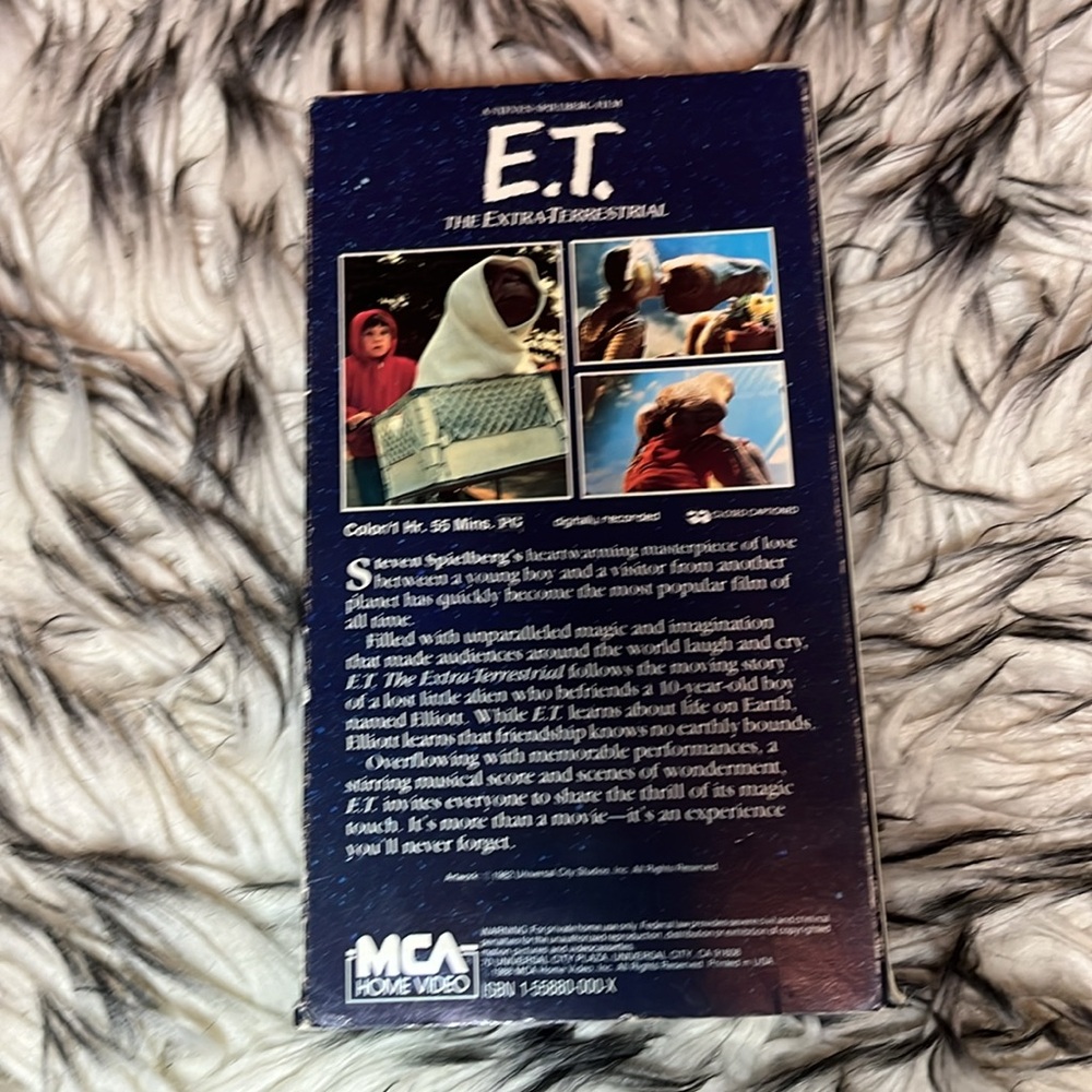 E.T. VHS 📼 - Picture 2 of 9